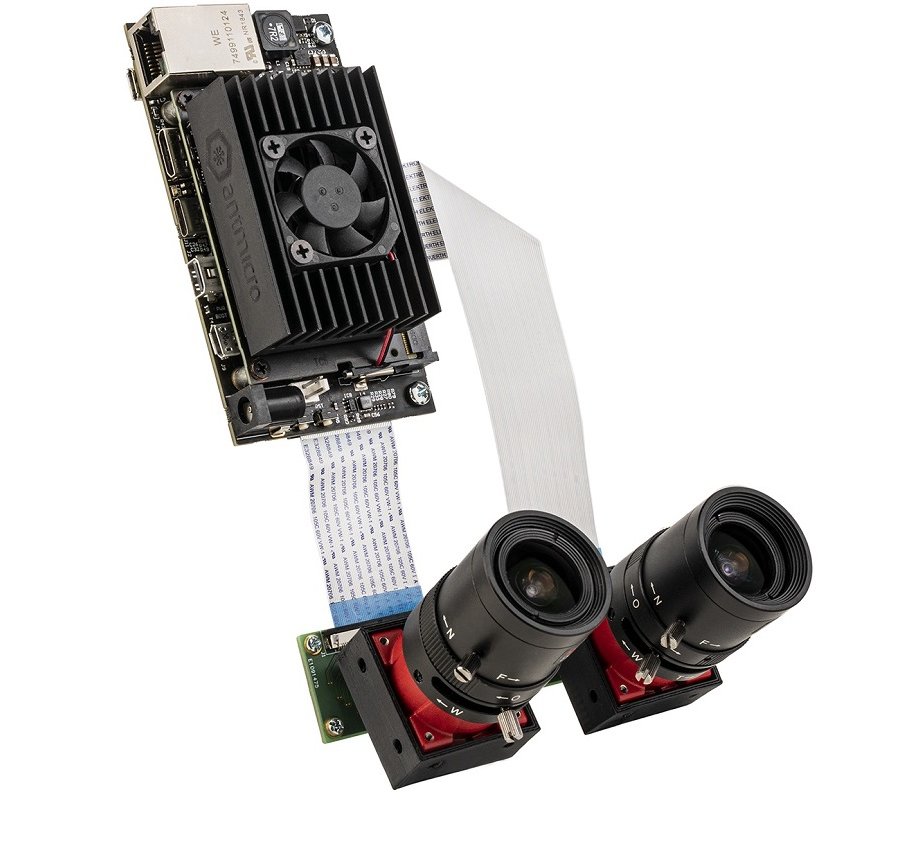 Jetson Nano Baseboard with NVIDIA's production SoMs and Alvium cameras